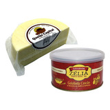 Doce De Goiabada Cascão Cremosa E Queijo Tradicional Parmesão De Alagoa Goiaba Com Queijo Kit Mineiro Sem Tacc Em Lata E Meia Peça 900 g Pacote X 2